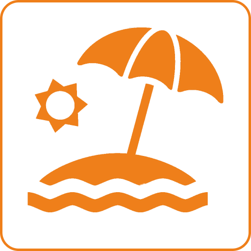 До пляжа 50 метров